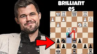 Magnus Carlsen vs Erigaisi Arjun: The Game-Changing Move e5