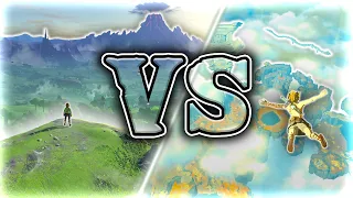 The Great Plateau VS. The Great Sky Island - Tutorial Showdown!