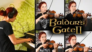 Baldur's Gate 2 - Main Theme (Piano and Violin Cover)