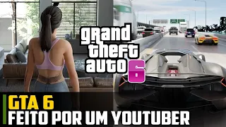 GTA  6 feito por um YOUTUBER em 150 dias, Rockstar NÃO GOSTOU?