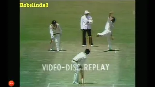 jeff thomson bowling from an angular run up