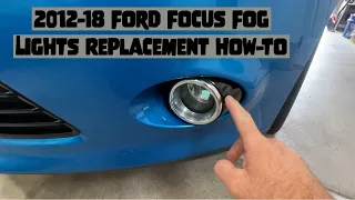 2012 Ford Focus Fog Light Assembly Replacement How-To