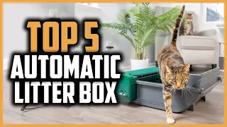 ✅Top 5 Best Automatic Litter Boxes of 2023