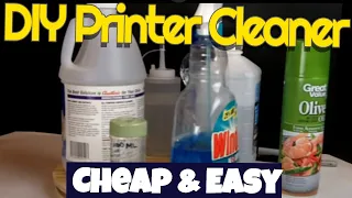 DIY Inkjet printer head cleaner,simple,cheap,effective