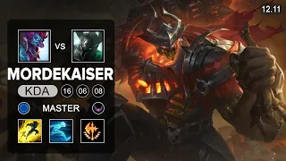 Mordekaiser vs Trundle Top - EUNE Master - Patch 12.11 Season 12