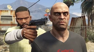 GTA V Franklin kills Trevor