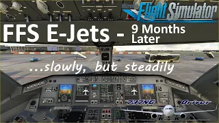 FSS E-Jets | 9 Months later - Slowly, but steadily into the right direction | Real Airline Pilot