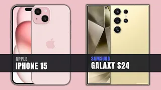 Apple iphone 15 vs Samsung Galaxy S24 Ultra Comparison