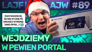 ROZBIERAM #Playstation PORTAL + TEST + BONUSY od MIKOŁAJA! #LIVE 89