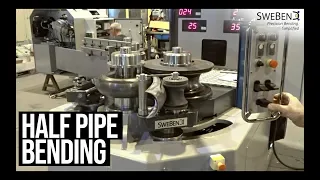 Half Pipe Bending - Metal Processing for Industry [Plate Bending]