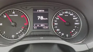 Audi A3 8V 2.0TDI S-Tronic 150HP acceleration
