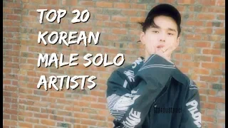 [Top 20] Korean Solo Artists [Male ver.]