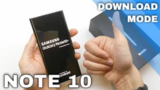 How to enable Download Mode in SAMSUNG Galaxy Note 10 and 10+