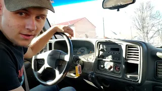 a ride along in a 2005 gmc Sierra 5 speed manual