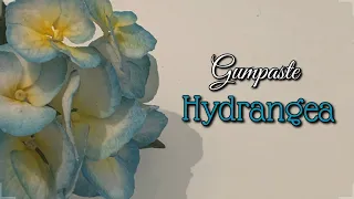 How To Make A Hydrangea Flower | Gumpaste Tutorial