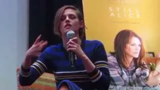 Kristen Stewart Talks About Still Alice