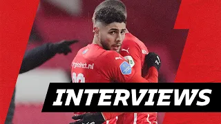 MAXI ROMERO is proud ☺, captain VAN GINKEL over het 'Winterkampioenschap' 💬 | INTERVIEWS #PSVGAE