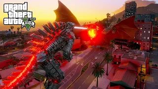 Mechagodzilla vs King Ghidorah GTA V Mods