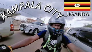 Kampala city Morning Ride on HONDA STEED 400