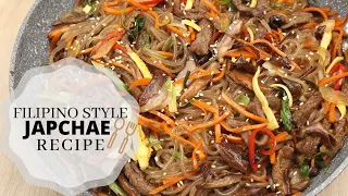 Japchae Recipe - Filipino Style