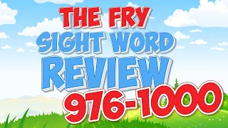 Fry Sight Word Review | 976-1000 | Jack Hartmann