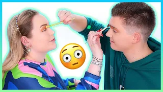 My FIANCE & I do a CRAZY challenge! | NikkieTutorials