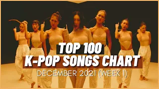 (TOP 100) K-POP SONGS CHART | DECEMBER 2021 (WEEK 1)