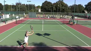 Tennis Sussex County Championships - 10 and Under Girls Final