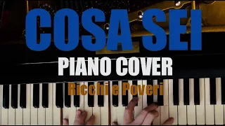 Cosa Sei - Ricchi e Poveri (Piano cover) / Рикки э Повери - Коза Сей (на рояле)