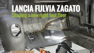 Lancia Fulvia : Making of right foot floor