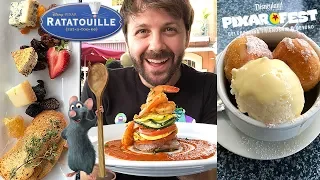 Pixar Fest RATATOUILLE Cafe Orleans 3-Course Meal in Disneyland