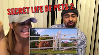 THE SECRET LIFE OF PETS 2 -TRAILER REACTION (NEW PETS)
