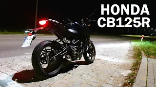 Kupiłem motocykl HONDA CBR - CB125R - pierwsza trasa 300km TEST PL muzyk jeździ