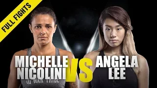 Michelle Nicolini vs. Angela Lee | ONE Full Fight | Strawweight Showdown | July 2019