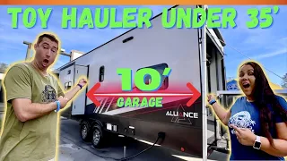 Best Toy Hauler UNDER 35 Feet / 2023 Alliance Valor 31A10 All Access tour