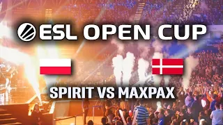 Spirit VS MaxPax TvP ESL Open Cup #225 Europe polski komentarz