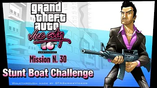 GTA  Vice City Mission #30 Stunt Boat Challenge Mission Gameplay Video