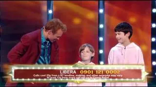 Libera - Sanctus at BBC Talent Show (encore)