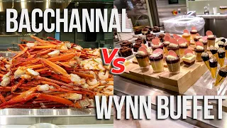 Bacchanal vs Wynn Buffet - ULTIMATE Showdown! 🔥