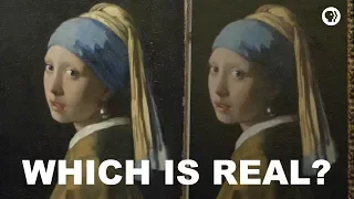 Which is the Real Girl with a Pearl Earring?