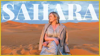 OVERNIGHT IN THE SAHARA DESERT - IT WAS FREEZING 🥶 - Journey Through Morocco (3 of 4)