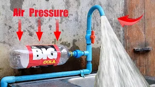 Amazing idea! How to fix PVC pipe Low pressure water to Make strong pressure water| Easy creative