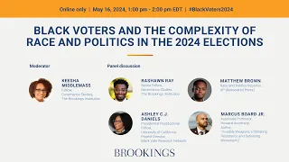 Black voters and the complexity of race and politics in the 2024 elections