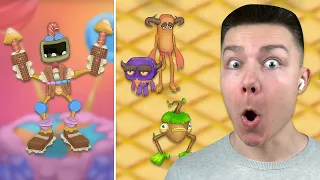 Monster Fanmade REDESIGNS & Candy Island Epic Wubbox! (My Singing Monsters: The Lost Landscapes)