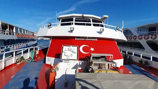 Ferry Tour in Istanbul | Eminönü to Kadıköy [4K]