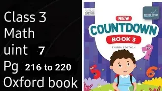 countdown book 3 third edition unit 7 data handling pg  216 217 218 219 220 exercise 7/class 3 math