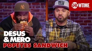 Popeyes Chicken Sandwich vs. Chick-fil-A | DESUS & MERO | SHOWTIME