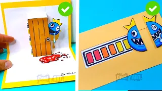 VIRAL & COOL RAINBOW FRIENDS PAPER CRAFT | BEST ARTS & CRAFTS IDEAS