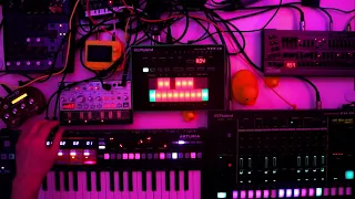 "Same Time" - Ambient/IDM/Electro Jam (Korg Volca Bass, Roland TB-3, TR-8S, JD-08)