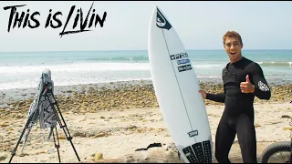 CHAOS AT LOWER TRESTLES! || WHAT KOA EATS TO SURF ALL DAY! Cali pt.2